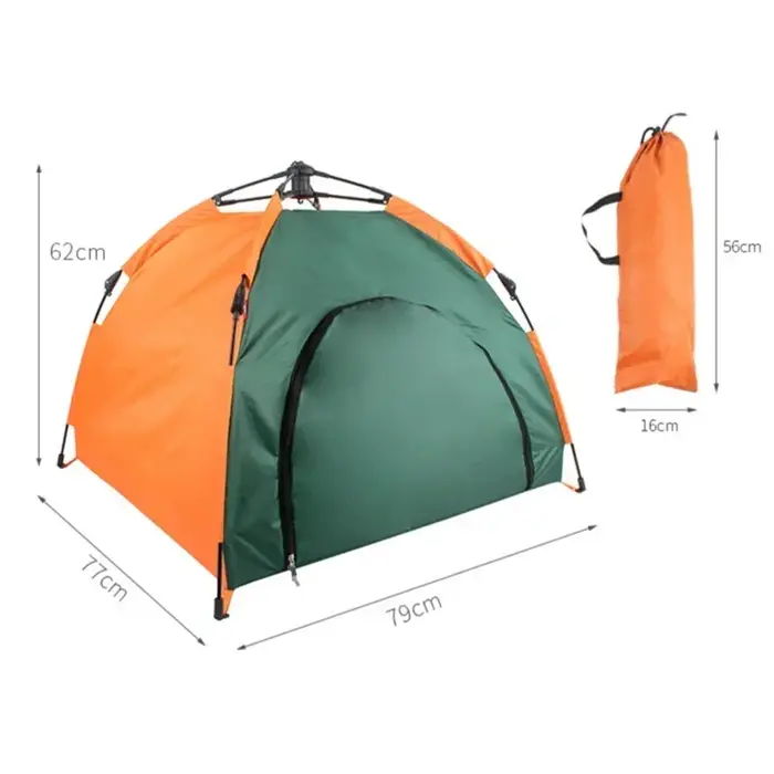Maison pour chien, tente, lit pour chat, coussin pour animaux de compagnie, tente de Camping automat