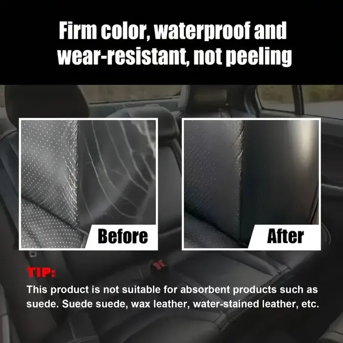 Stylo de retouche pour la réparation du cuir | Réparer les fissures des sièges de voiture | Rénovez la couleur du