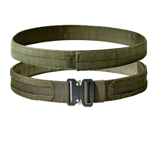 Ceinture tactique en nylon réglable de 1,8 pouces de largeur et système Molle – Ceinture de combat d