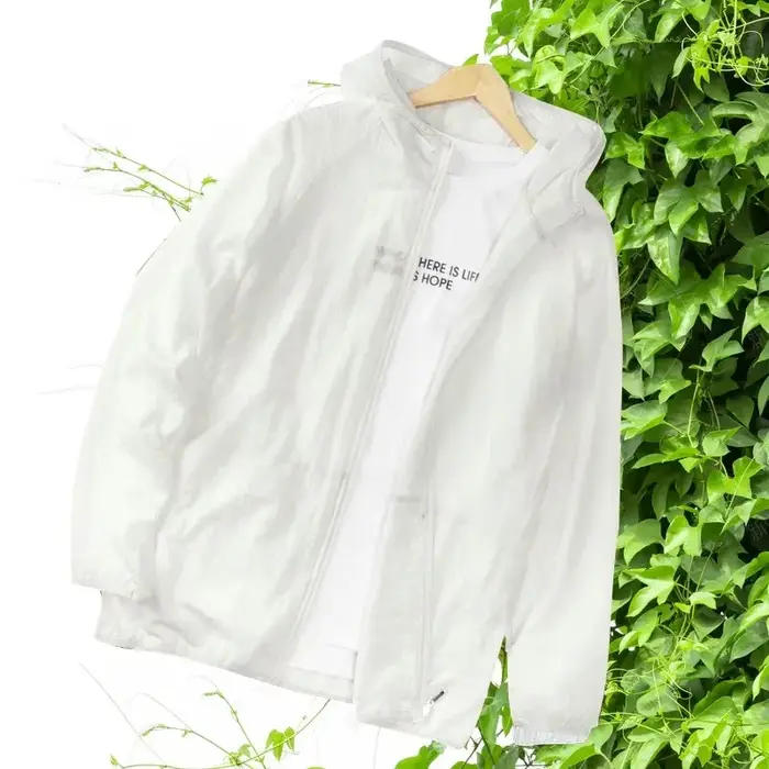 Nouvelle veste de protection solaire d'été à capuche, rafraîchissante, à séchage rapide, coupe-vent,