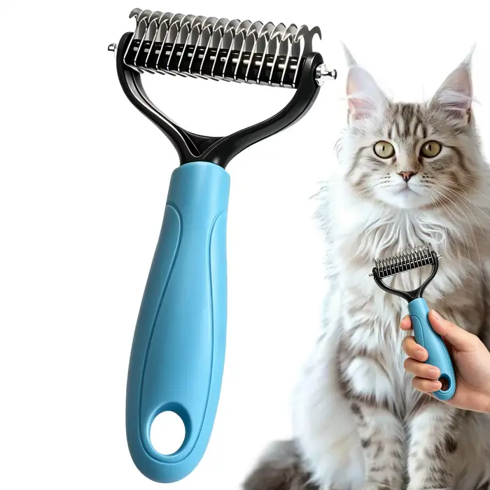 Brosse à double face pour chien