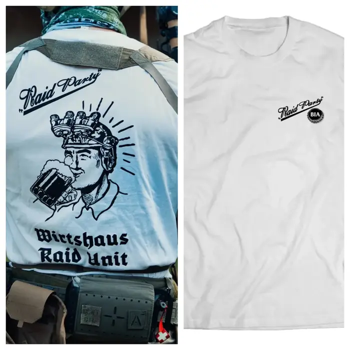 T-shirt décontracté d'été style artistique tactique militaire Brothers in Arms AMMO, haut de gamme p