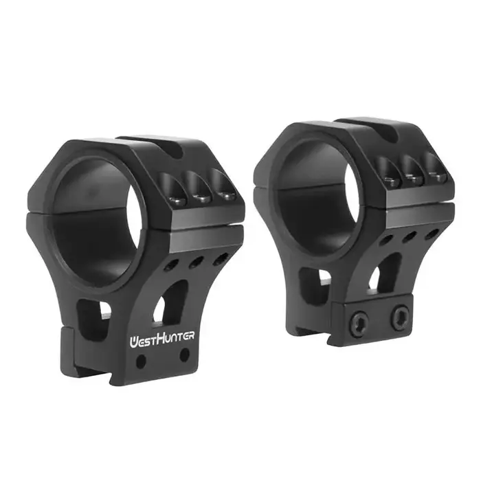 WESTHUNTER WH211 Supports à queue d'aronde à profil haut 34mm 30mm 25.4mm Anneaux de lunette de visé