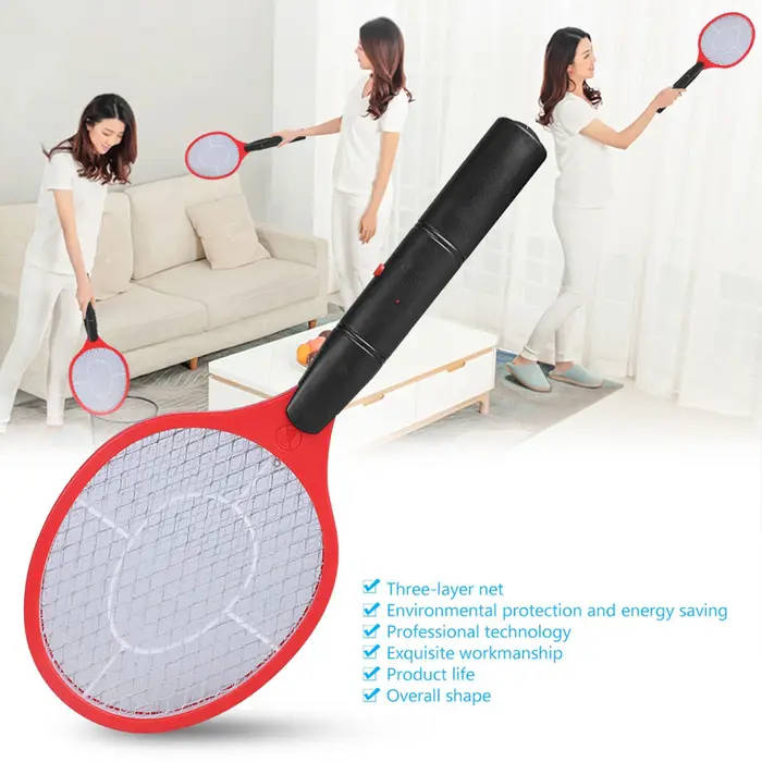 Raclette électrique anti-moustiques sans fil batterie rechargeable tue insectes volants maison jardin