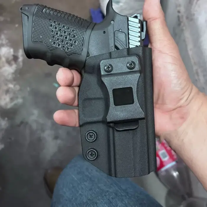 Cz p07 étui iwb kydex étui de transport dissimulé pour CZ P-07 étui noir droit réglable peut