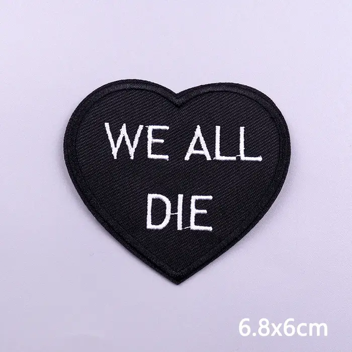 Patch drôle Punk fer sur patchs pour vêtements patchs thermoadhésifs sur vêtements Hippie Rock Biker