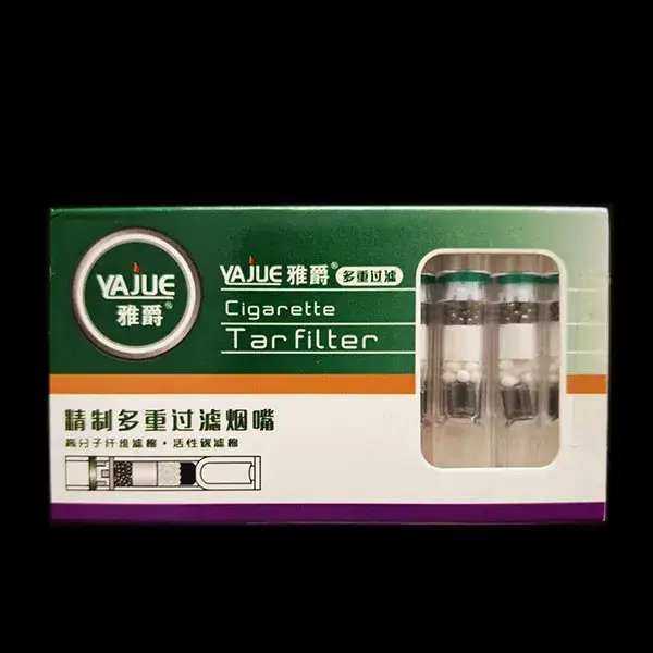 Microfiltre réutilisable anti-craie pour embout de cigarette, filtre à tabac résineux pour embout de