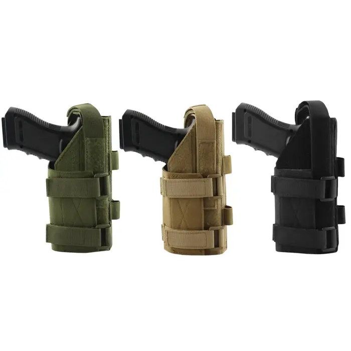 Étui pour pistolet de chasse Molle modulaire pour ceinture tireurs droitiers pistolets M9 1911 G17 19 22 23 31 32 34 35 nylon 600D sécurité portabilité occasions spéciales