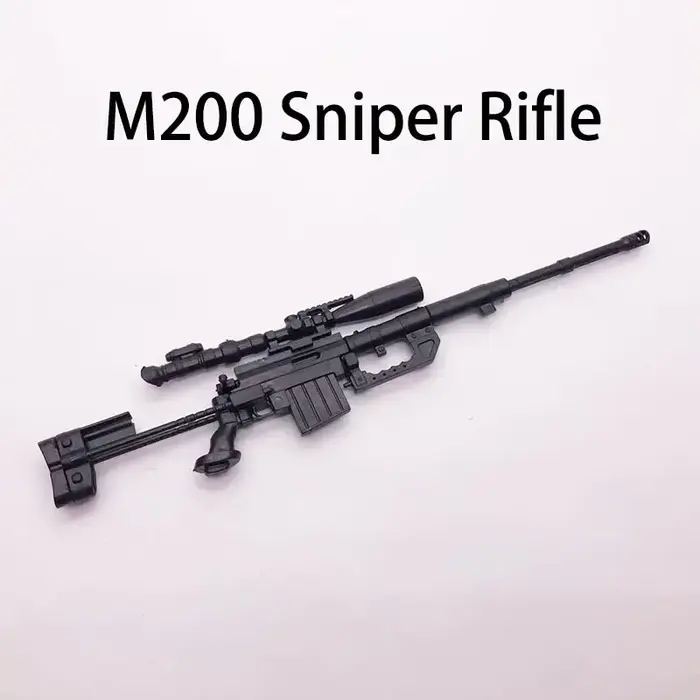 Modèle de pistolet 1/6 98K G43, fusil de Sniper Type 38 M200 RPG, pistolet de soldat à assembler en 
