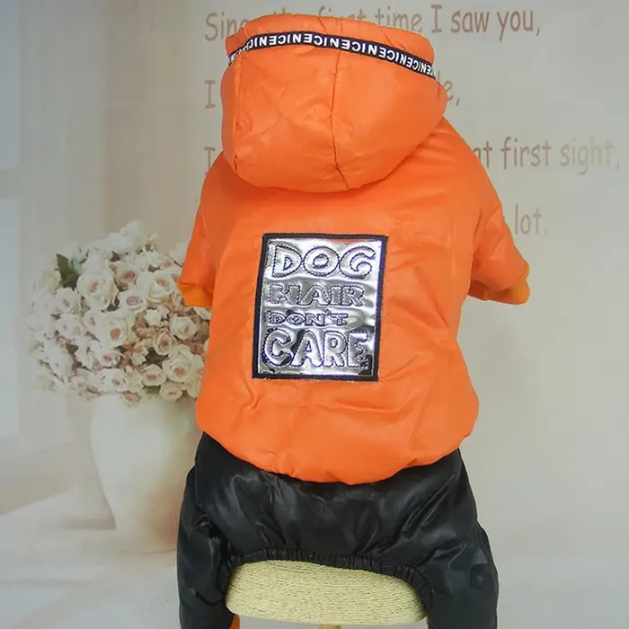 Doudoune d'hiver pour chien, polaire chaude, manteau épais pour petits chiens, combinaison pour chio