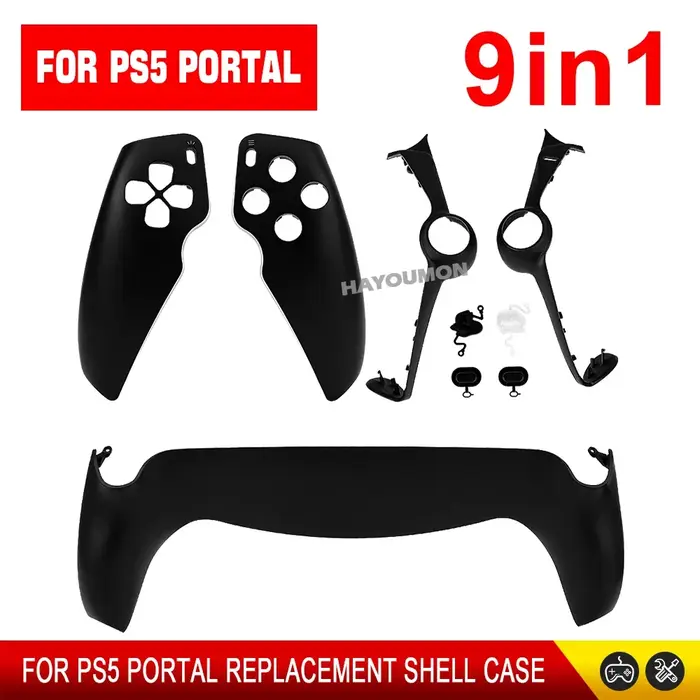 Coque de remplacement 9 en 1 pour PS Portal, plaque de protection premium pour PS Portal, plaque de 