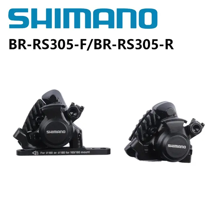 Shimano – frein à disque mécanique BR-RS305-F BR-RS305-R, Installation plate, technologie sur glace,
