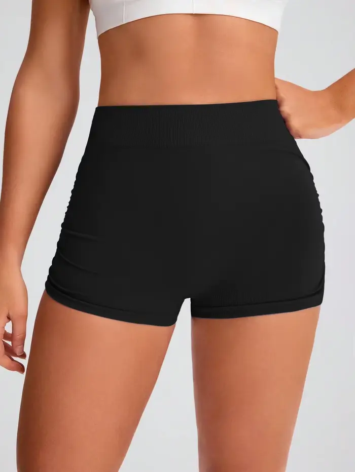 Shorts de yoga respirants pour femmes, shorts de fitness, leggings de sport, taille haute, entraînem