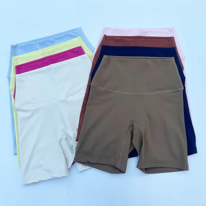 Short de sport taille haute pour femmes, short de Yoga, coupe cintrée, levage des fesses, course à p