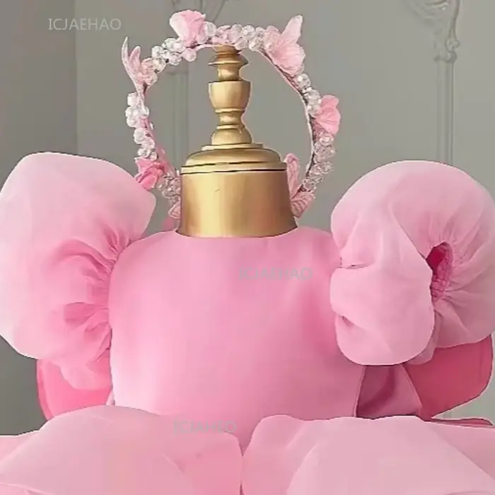 Robe de fête avec ailes, joli tutu, costume de fée, robe de princesse pour anniversaire, concours de