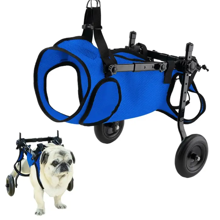 1 pièce Chariot de marche pour animaux de compagnie, aide à la rééducation canin, pour chiens à para
