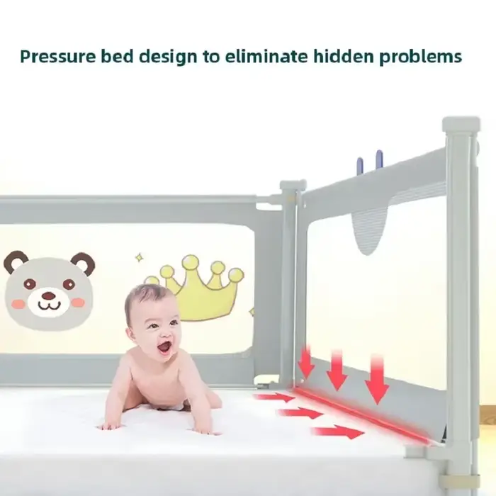 Rails de lit de sécurité pour bébé, barrière de protection, garde-corps de lit pour enfants, clôture de sécurité réglable, protection de chambre à coucher pour tout-petits