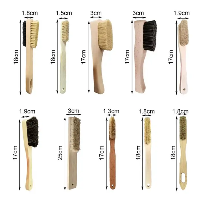 Brosse à boulder en poils de sanglier