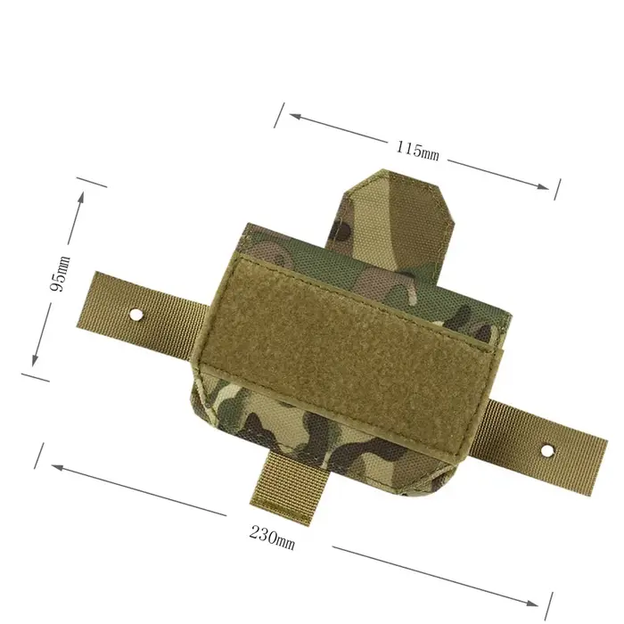 Poche à batterie pour casque tactique FAST sac d'équilibre chasse airsoft accessoires casque
