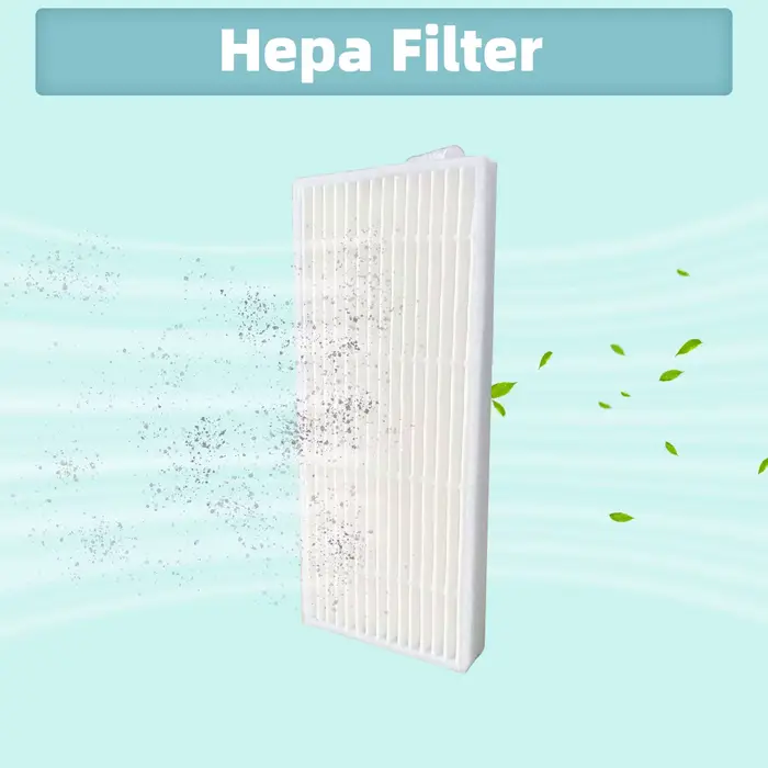 Convient pour (Conga 1290 / 1390 / 1490 / 1590) filtre Hepa brosse latérale Robot aspirateurs pièce 