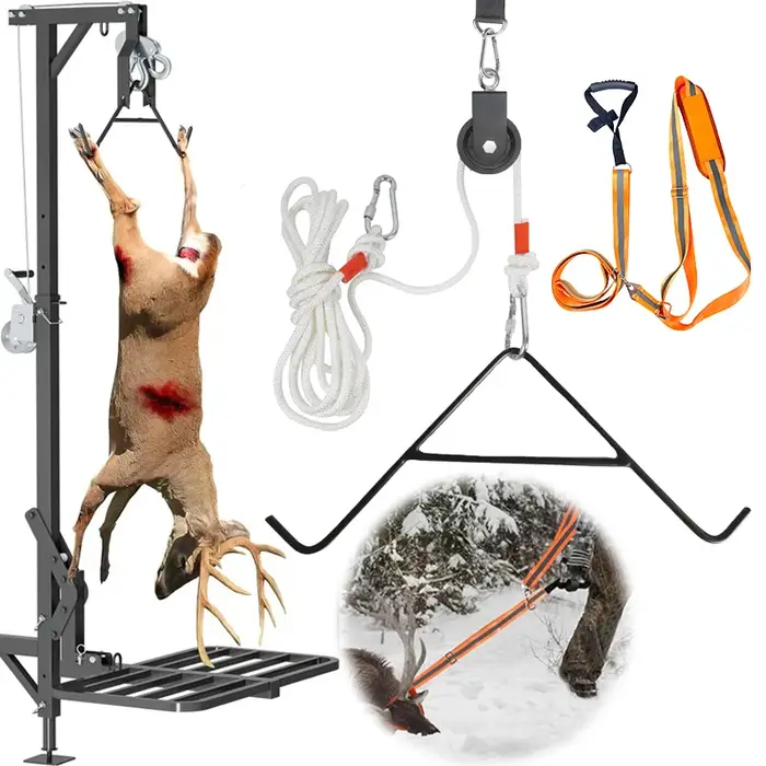 Cerf cintre jeu palan Gambrel