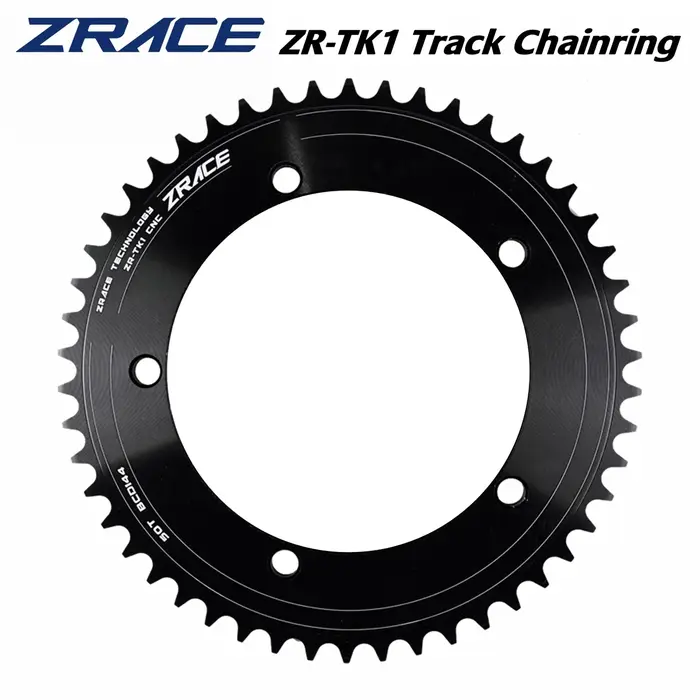 NOUVEAUX vélos de piste ZRACE ZR-TK1/plateau à engrenages fixes cyclisme CNC BCD144, 144BCD, BCD 144