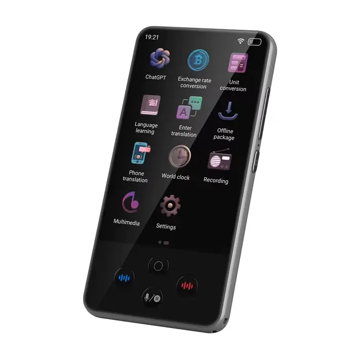 Traducteur portable S85 Pro grand écran 138 langues voix traduction intelligente temps réel hors ligne