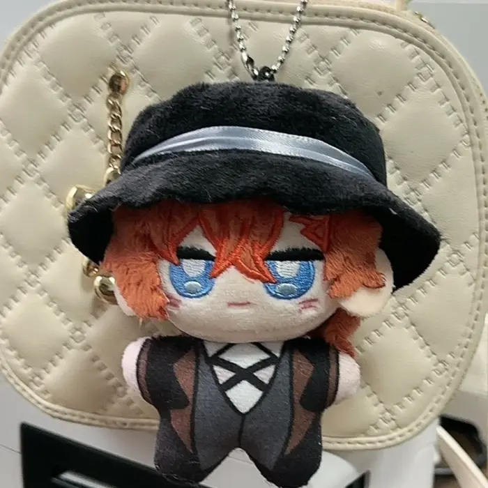 Anime Prototype Bungo chiens errants mignon en peluche poupée porte-clés mignon dessin animé périphé