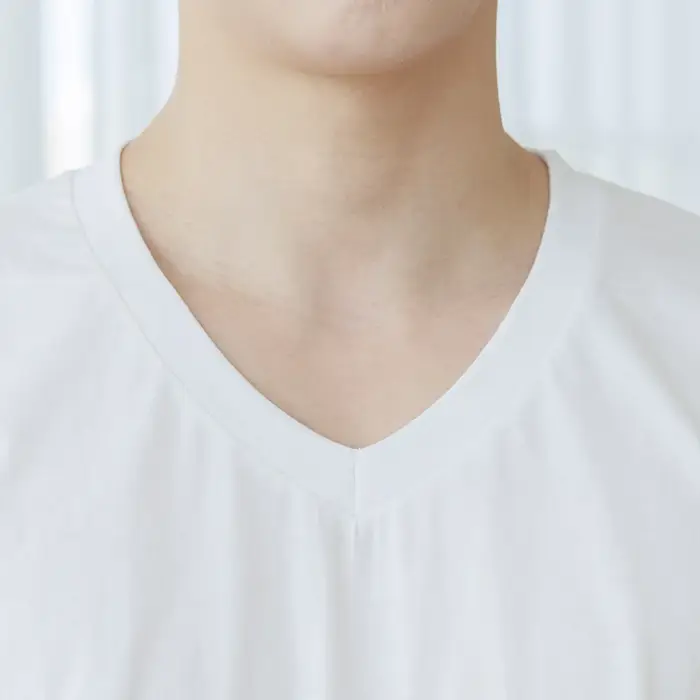 [CALL RA S](1+1+1 3 pieces) V-neck short-sleeved cotton T-shirt Korean domestic basic unisex T-shirt