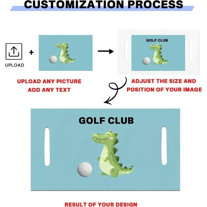 Housses de siège de voiturette de golf personnalisées