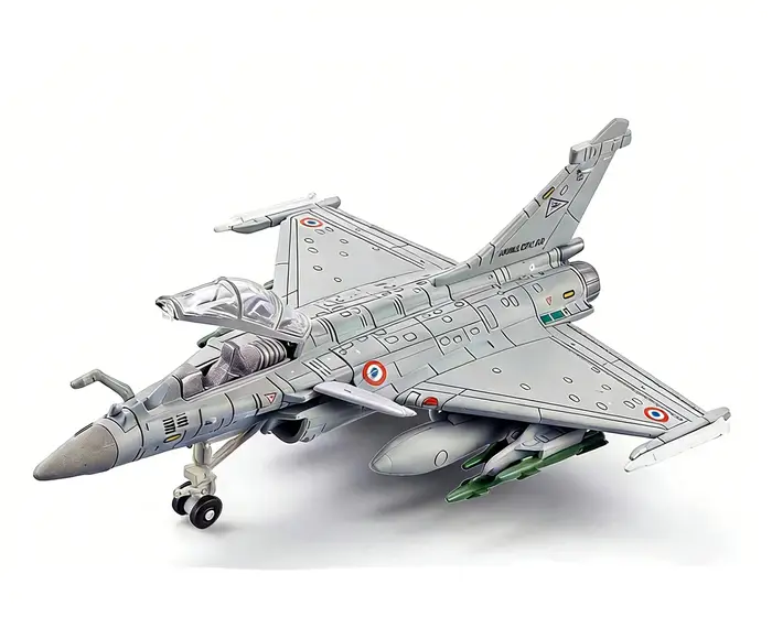 Nouveau modèle d'avion militaire en plastique à l'échelle 1:72