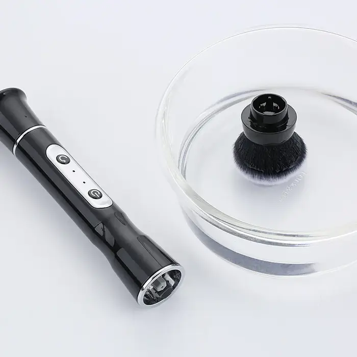 Pinceau de maquillage rotatif automatique, pinceau de maquillage électrique, fard à joues liquide et