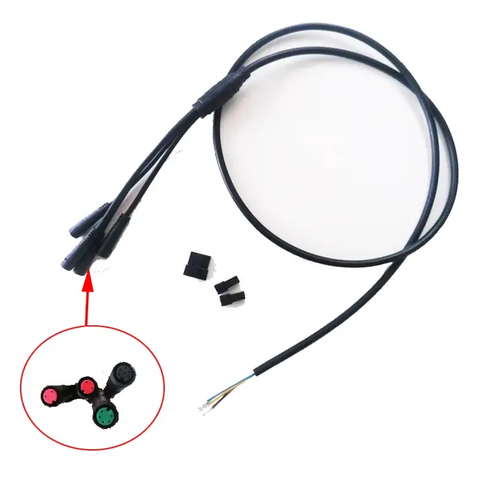 Support de quatre lignes de connexion pour pièces et accessoires de scooter, instrument à tête étanc