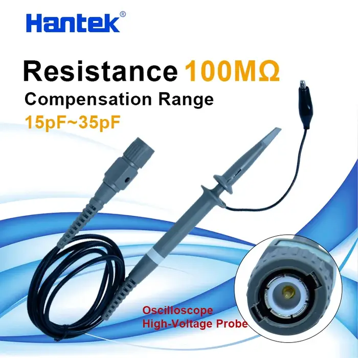 Hantek T3100 100 MHz Oscilloscope sonde X100 sonde haute tension passive Oscilloscope
