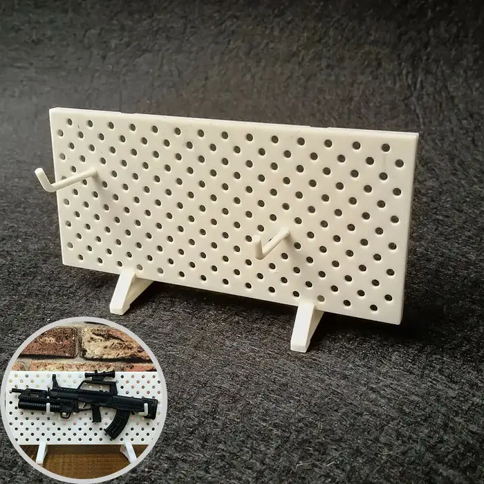 Présentoir mural d'armes à échelle 1/6, support de rangement pour figurines d'action, modèles de por