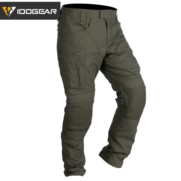 Pantalon tactique IDOGEAR Combat UFS avec genouillères intégrées - Camouflage chasse et outdoor - Modèle 3209