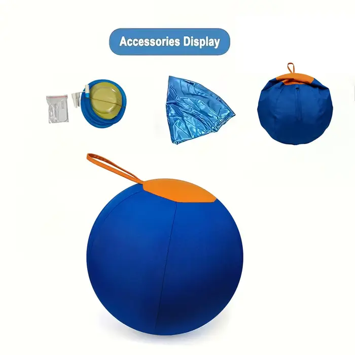 Balle interactive pour grands chiens bleue, jouet mobile pour animaux de compagnie, balle de dressage pour chiots et chiens de petites, moyennes et grandes races, pour les garder occupés occasions spéciales