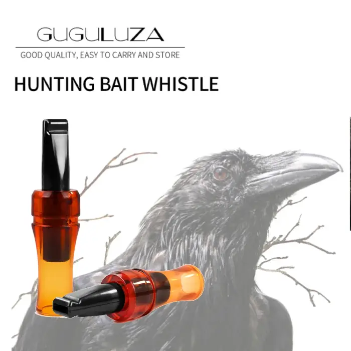 Sifflet appel corbeau pour chasse - Décoy simulation sonore - Attire oies et poules sauvages - Accessoire tir extérieur