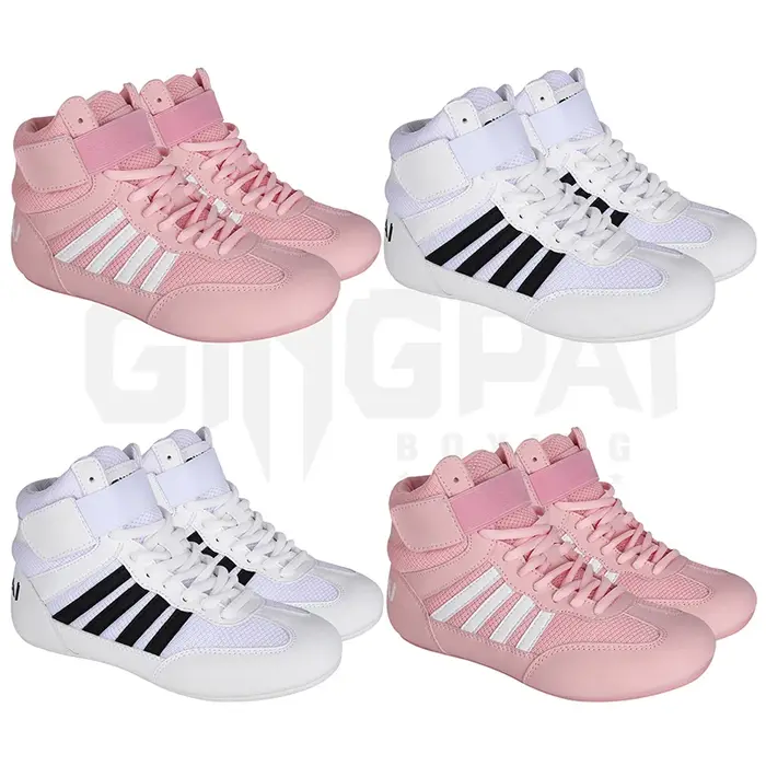Chaussures de lutte, chaussures de boxe, semelle extérieure en caoutchouc respirante pour hommes, fe