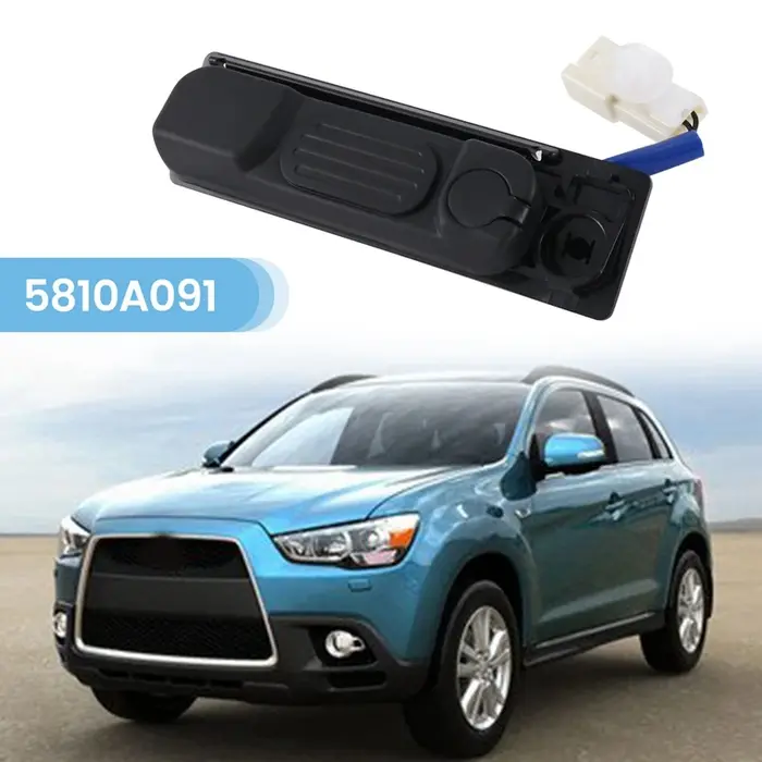 Bouton de commande d'ouverture de coffre de voiture, 2 broches, 1 bouton, bouton de commande d'ouver