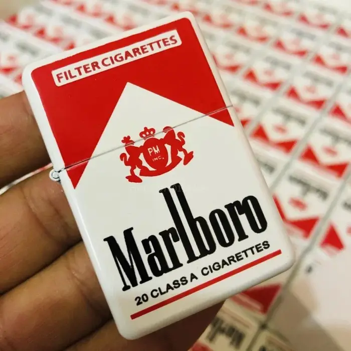 Attractions Marlboro, taches scéniques de renommée mondiale, briquets à kérosène créatifs et personn