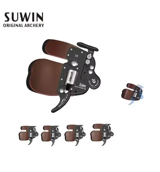 Decut suwin – protège-doigts pour tir à l'arc, Protection originale des mains gauche et droite pour 
