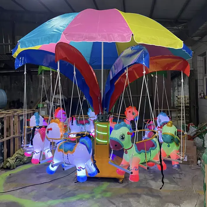 Manège pour enfants en forme d'avion gonflable sécuritaire et amusant pour parcs d'attractions, jardins, écoles maternelles et supermarchés occasions spéciales