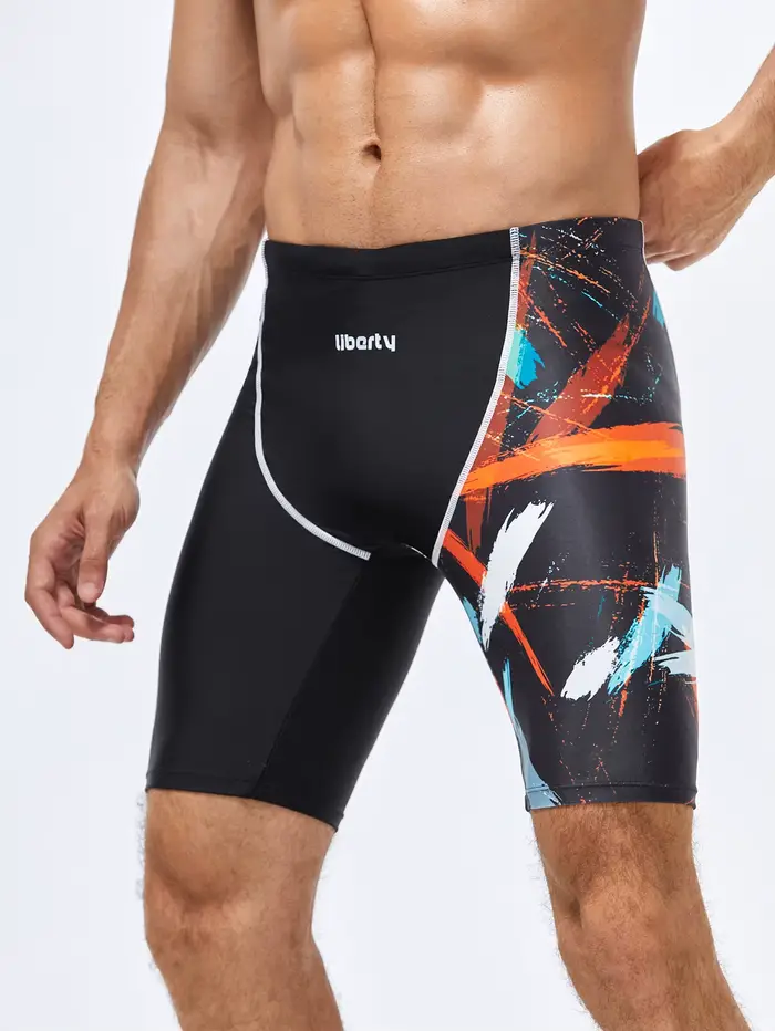 Maillot de bain ajusté pour hommes adultes, entraînement, sport et loisirs, réduction de la résistan