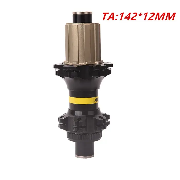 Axe Shimano-Hub pour vélo, verrouillage central, axe E-THRU, moyeu 12 vitesses, 24H, 100x9, 135x9, 1