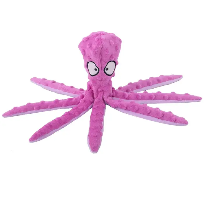 Jouet en peluche pour chien, poulpe vocal, jouet de puzzle en forme de coquille, résistant aux morsu