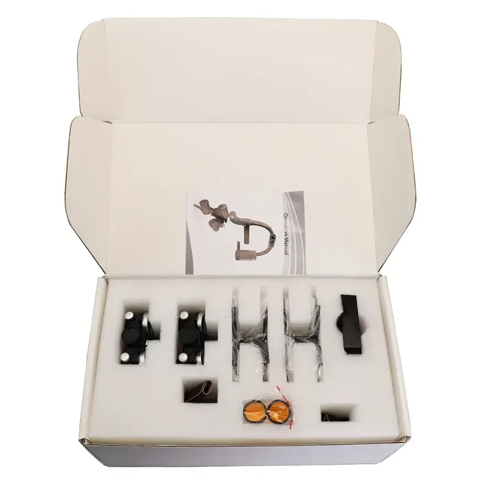 Lampe frontale dentaire LED, Loupes 2,5x 3,5x, esthétique médicale, phare chirurgical, grossissement binoculaire pour équipement de laboratoire