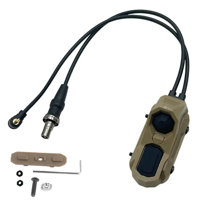 NOUVEAU Interrupteur à Pression Tactique AXON à Double Fonction Télécommandé In-Line pour Lampe Torc