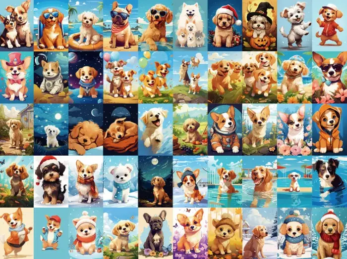 CARTE pour animal de compagnie 1 pièces