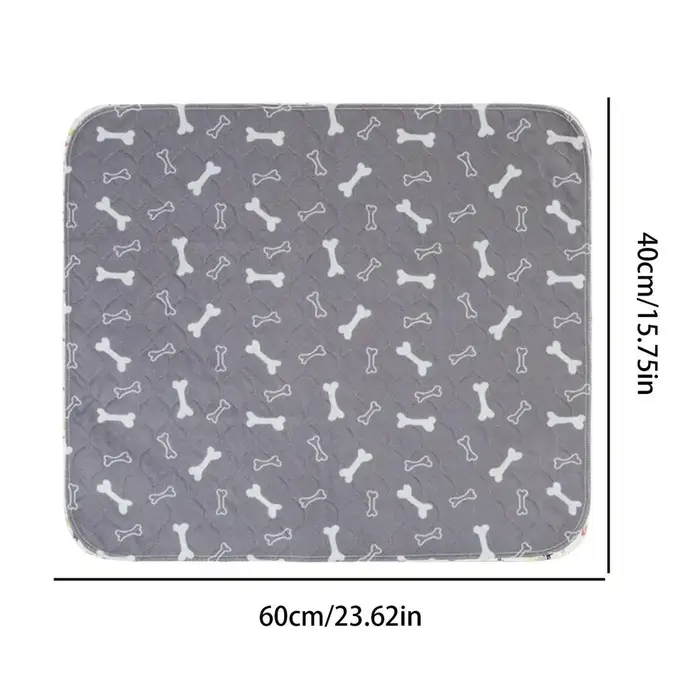 Tapis absorbants lavables et réutilisables pour chien, antidérapants, pour l'apprentissage de la pro